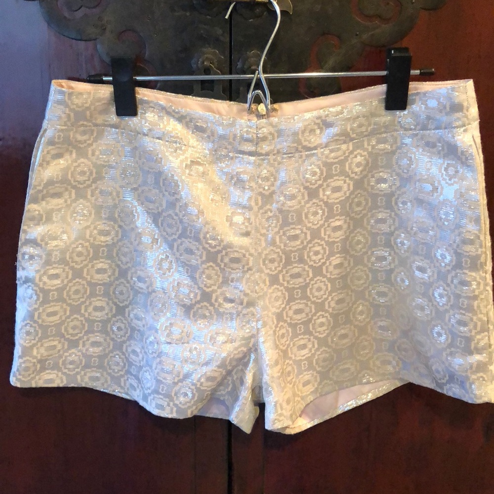 Fun and funky shiny shorts from Chelsea and Violet